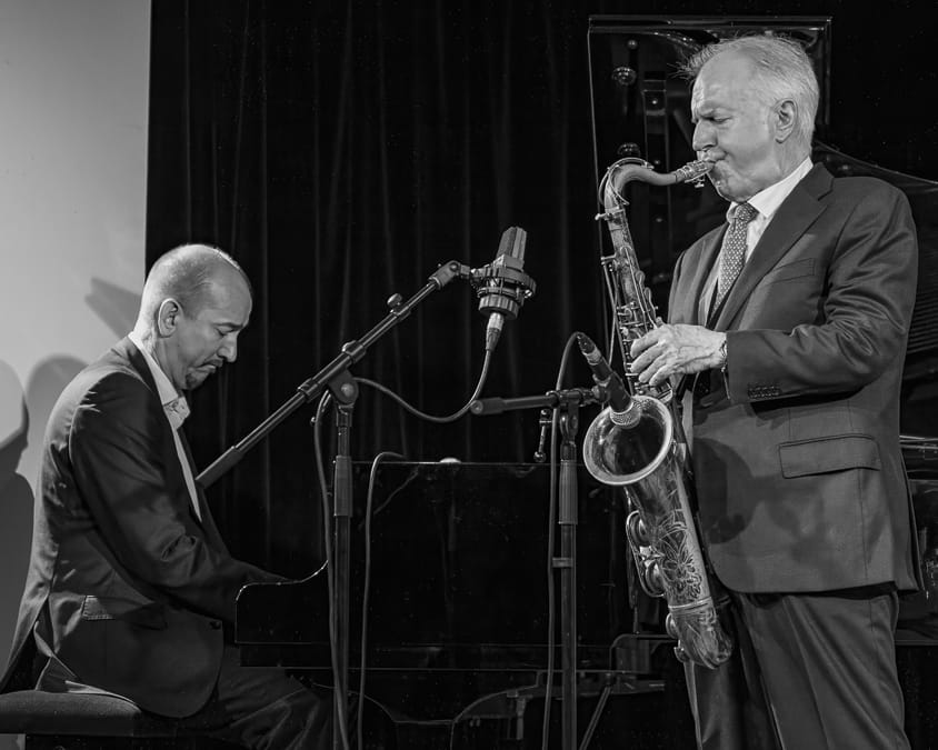 Chris Hopkins feat. Scott Hamilton – DinJazz 2024 © Sabine Knappheide Chris Hopkins feat. Scott Hamilton - DinJazz 2024 © Sabine Knappheide
